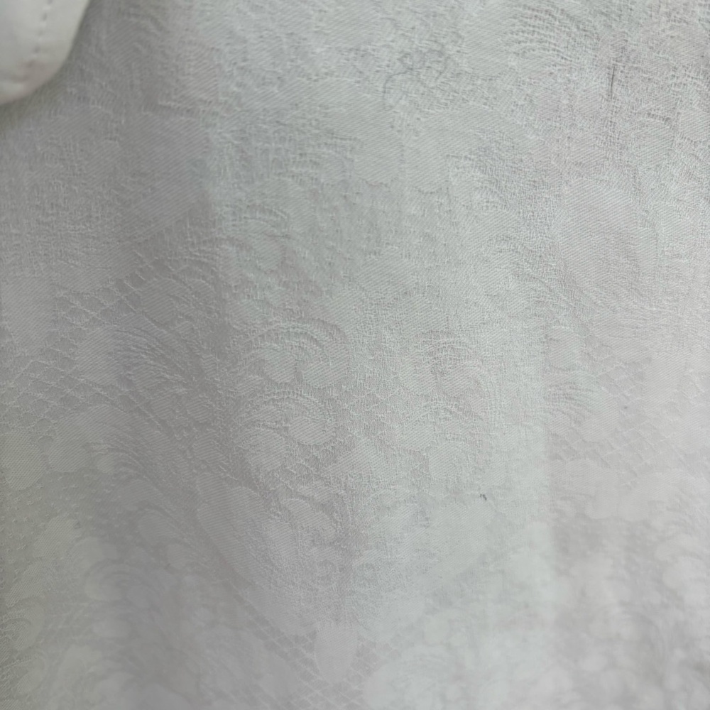 Robert Graham Classic Fit White Floral Pattern Short Slve M XL Button Shirt - Picture 6 of 8